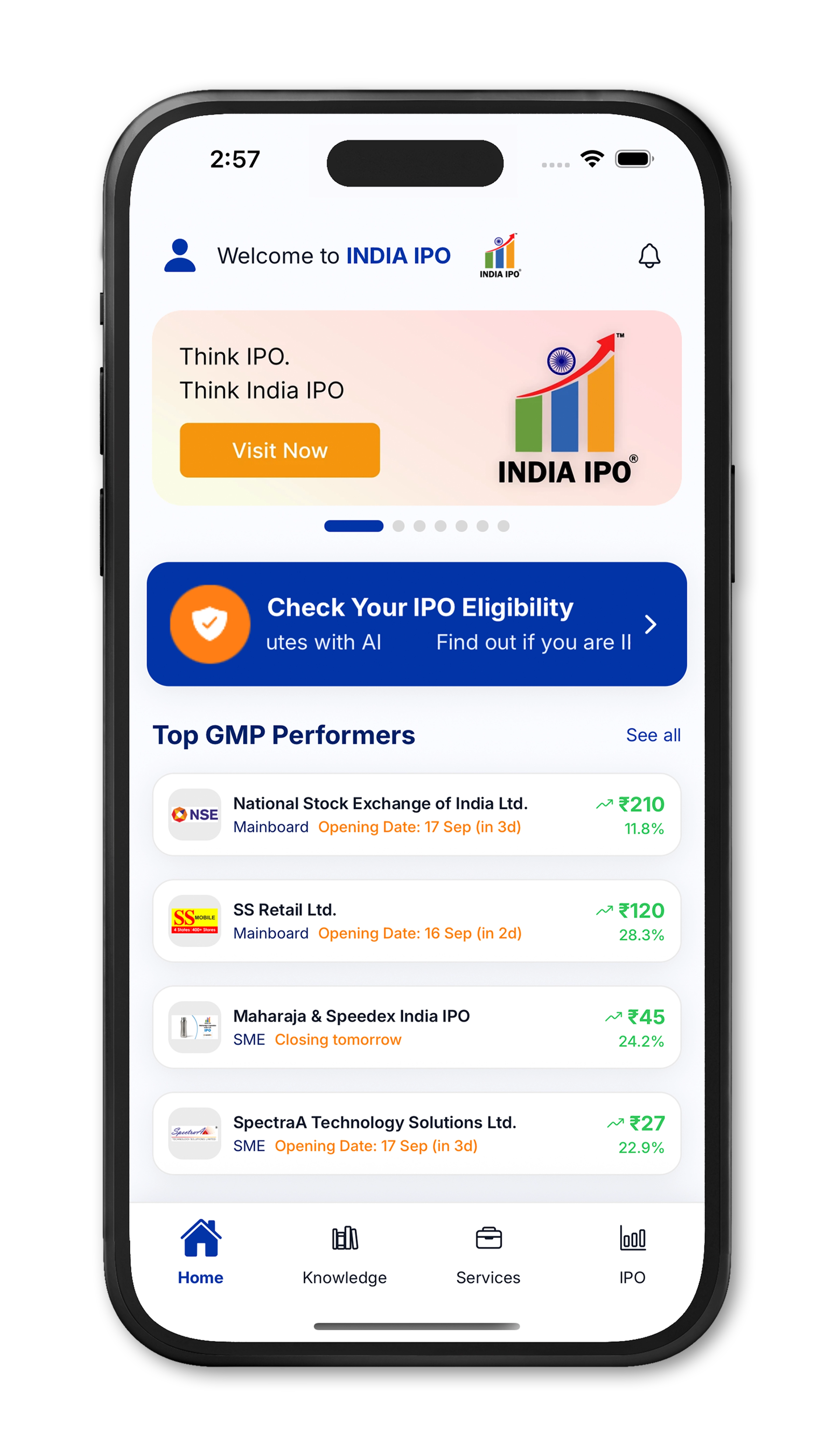 INDIA IPO application